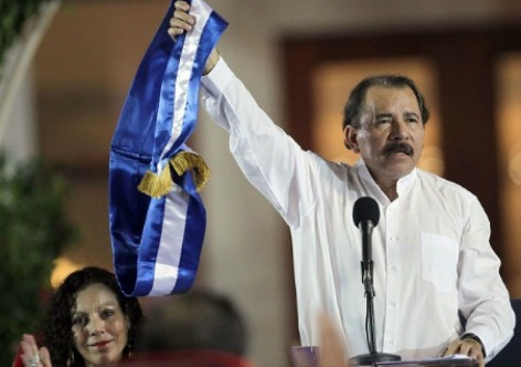 Ortega garante que se manterá na presidência da Nicarágua